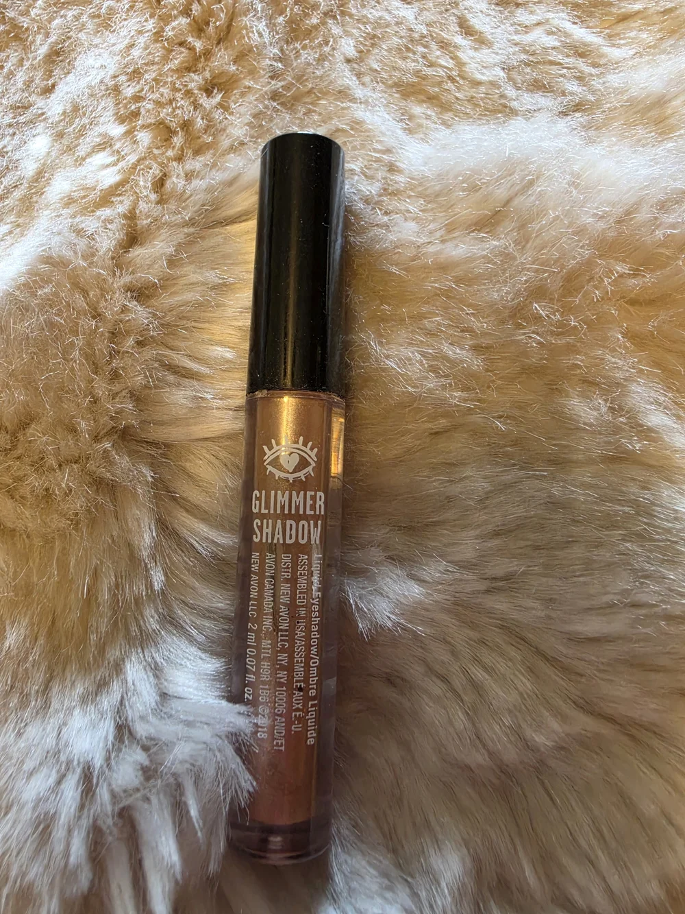 Avon Shimmer Lip Gloss in Warm Rose Copper